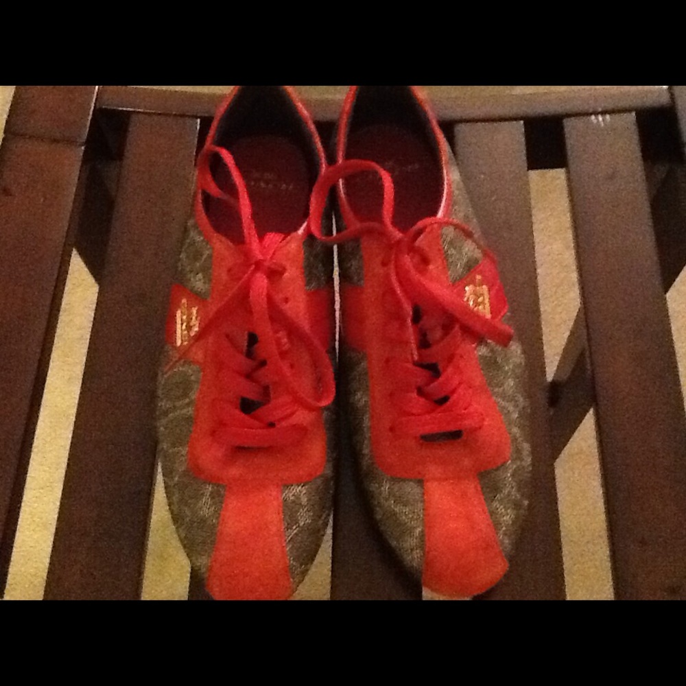 Worn Authentic Coach Shoes